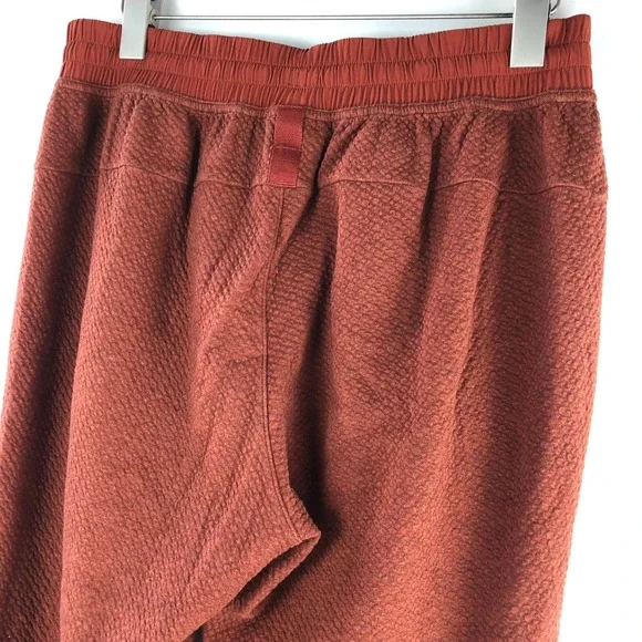 Lululemon 2021 At Ease Jogger Heathered Dark Terracotta / Black Men's Size Large - Picture 11 of 12